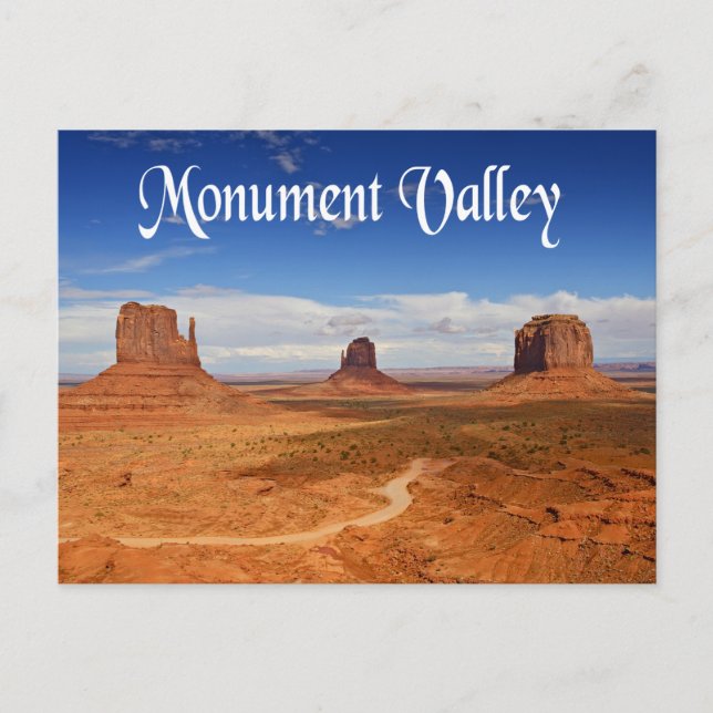 Monument Valley Navajo Tribal Park Utah USA Postcard (Front)