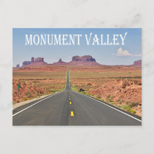 Monument Valley Navajo Tribal Park Utah USA Postcard