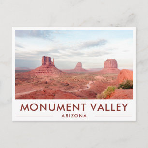Monument Valley Park Arizona Road Trip Postcard