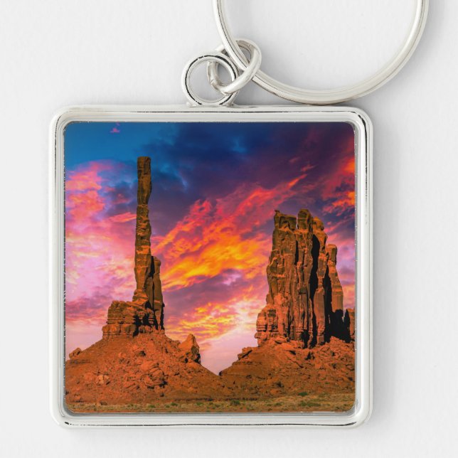 Monument valley photo key ring (Front)
