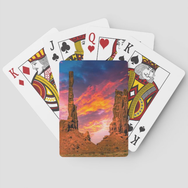 Monument Valley photo Playing Cards (Back)