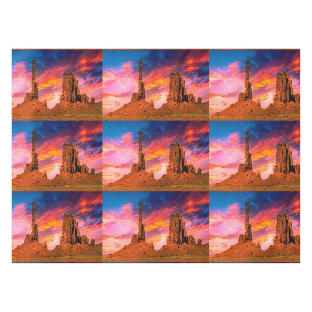 Monument Valley Tablecloth (Front (Horizontal))