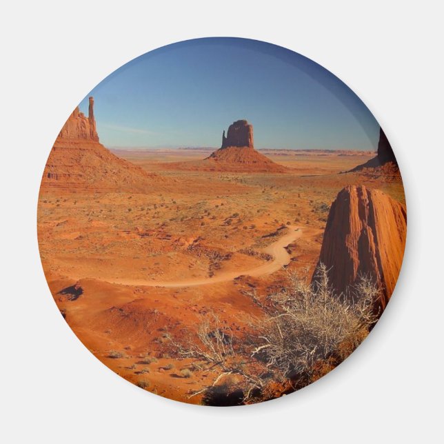 Monument Valley Towers Magnet (Front)