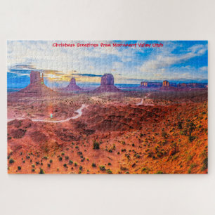 Monument Valley Utah. Jigsaw Puzzle