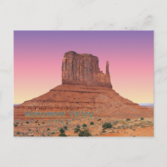 Monument valley, Utah Postcard (Front)