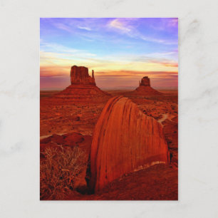 monument valley utah postcard