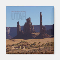 Monument Valley Utah State Souvenir Fridge Magnets