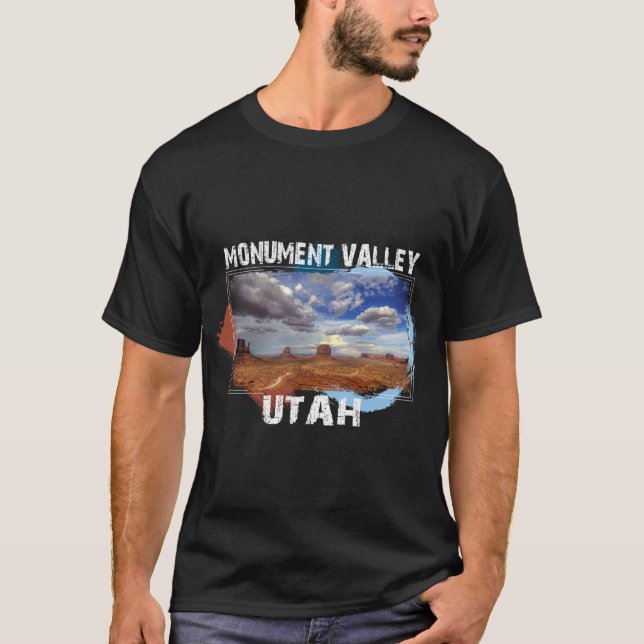 Monument Valley - Utah T-shirt design (Front)
