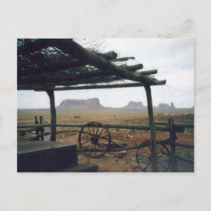 Monument Valley View Postcard