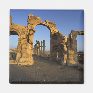 Monumental Arch, Palmyra, Homs, Syria Magnet