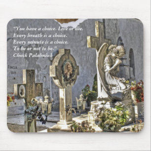 Monumental Tombstones Mouse Pad