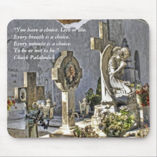 Monumental Tombstones Mouse Pad