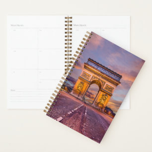 Monuments   Arc de Triomphe, Paris France Planner