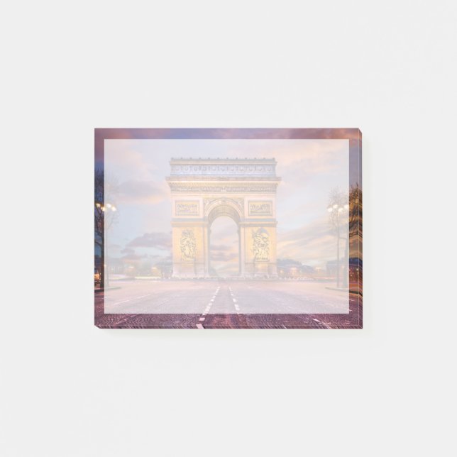 Monuments | Arc de Triomphe, Paris France Post-it Notes (Front)