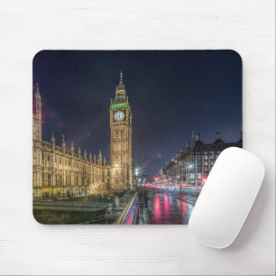 Monuments   Big Ben at Night Mouse Pad
