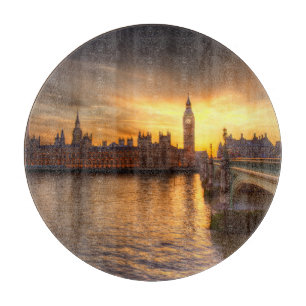 Monuments Big Ben & Houses of Parliament Cutting Board