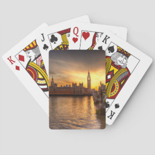 Monuments   Big Ben & Houses of Parliament Playing Cards
