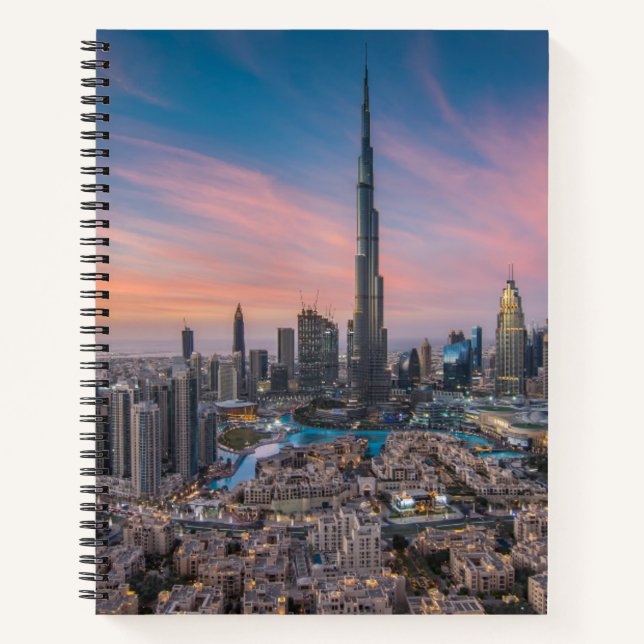 Monuments | Dubai Cityscape Notebook (Front)