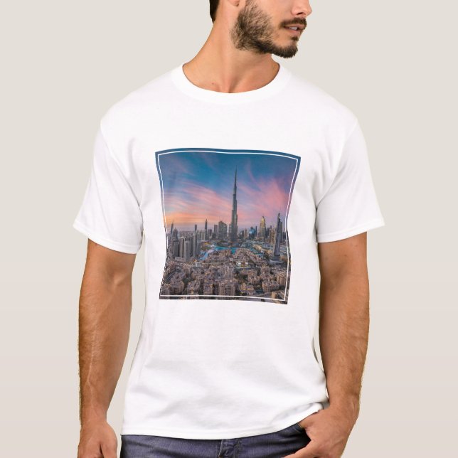 Monuments | Dubai Cityscape T-Shirt (Front)
