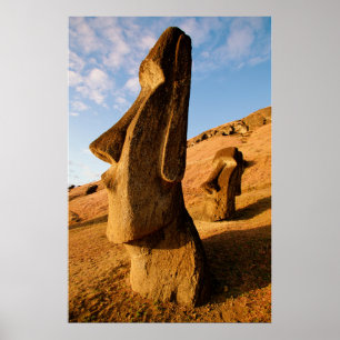 Monuments   Easter Island Poster