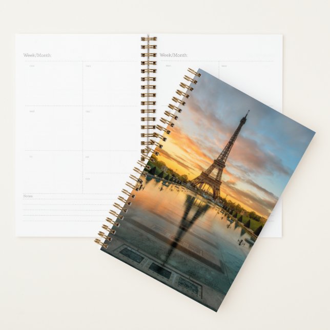 Monuments | Eiffel Tower Sunrise Planner (Display)