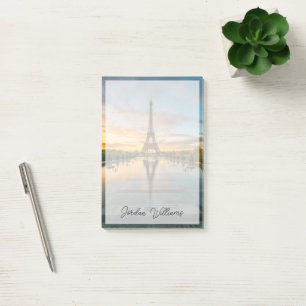 Monuments Eiffel Tower Sunrise Post-it Notes