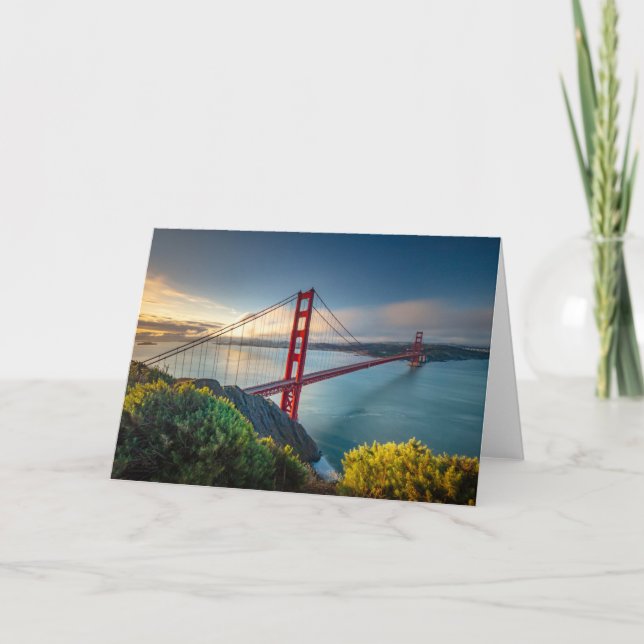 Monuments | Golden Gate San Francisco Card (Front)