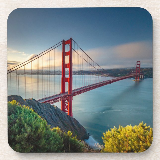 Monuments | Golden Gate San Francisco Coaster (Front)