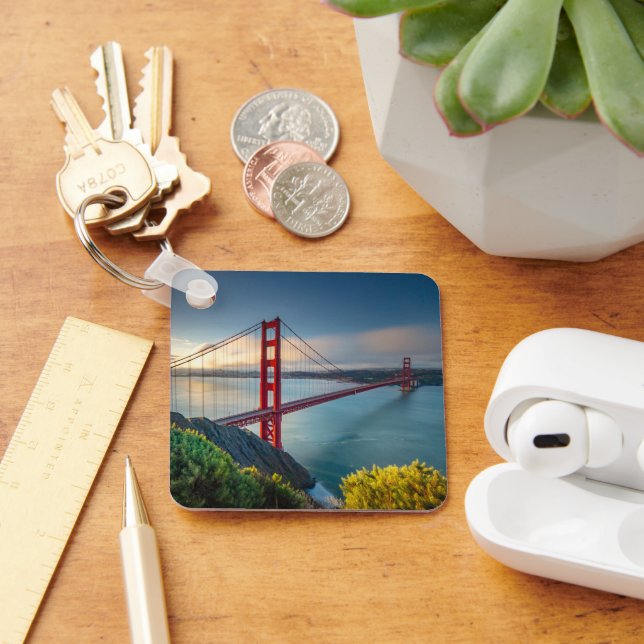 Monuments | Golden Gate San Francisco Key Ring (Desk)