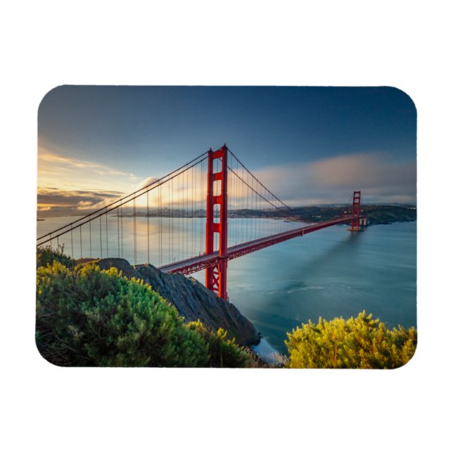 Monuments | Golden Gate San Francisco Magnet (Horizontal)