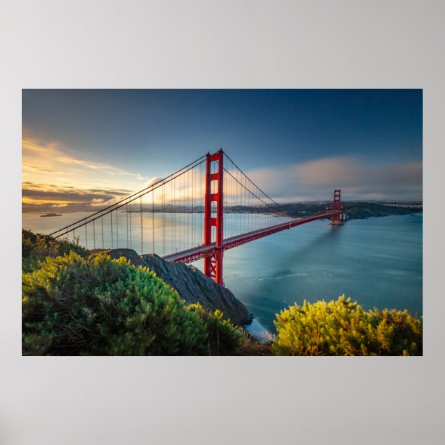 Monuments | Golden Gate San Francisco Poster (Front)
