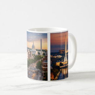 Monuments in Harmony: Washington DC Skyline Magazi Coffee Mug