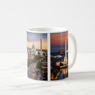 Monuments in Harmony: Washington DC Skyline Magazi Coffee Mug