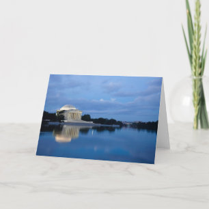 Monuments Jefferson Memorial Card