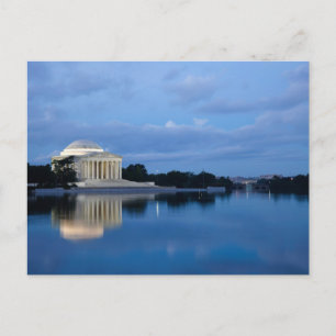 Monuments   Jefferson Memorial Postcard