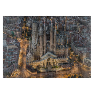 Monuments La Sagrada Familia Cutting Board