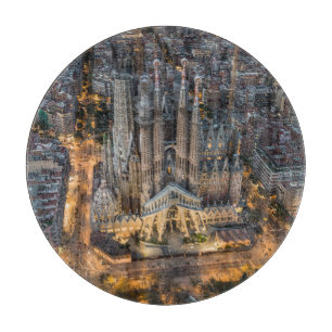 Monuments La Sagrada Familia Cutting Board