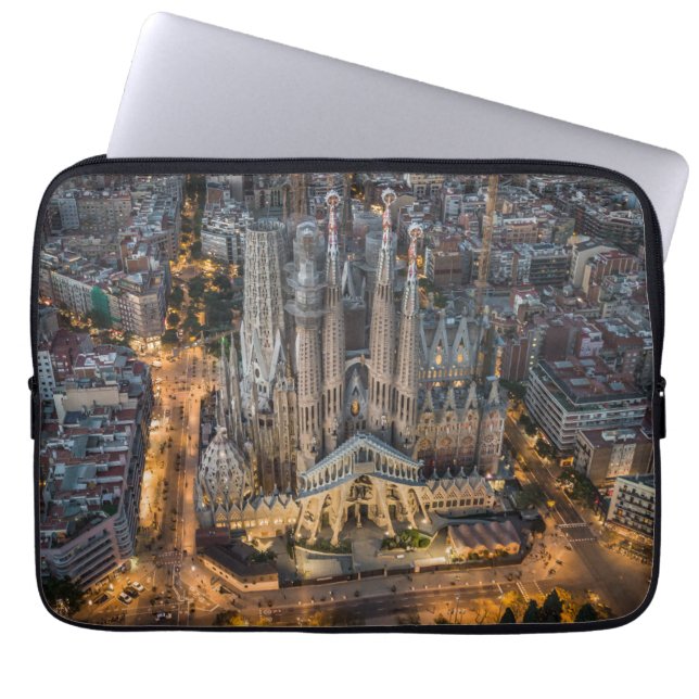 Monuments | La Sagrada Familia Laptop Sleeve (Front)