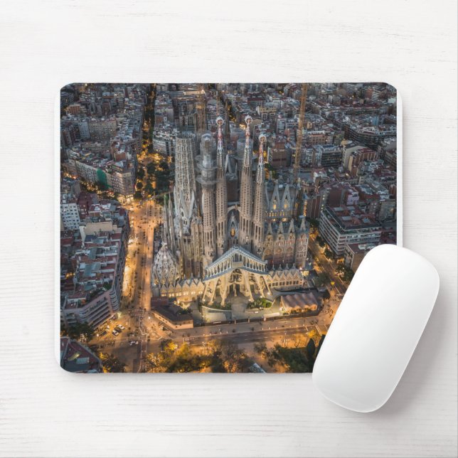 Monuments | La Sagrada Familia Mouse Pad (With Mouse)