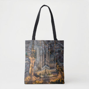 Monuments   La Sagrada Familia Tote Bag