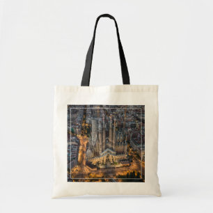 Monuments   La Sagrada Familia Tote Bag