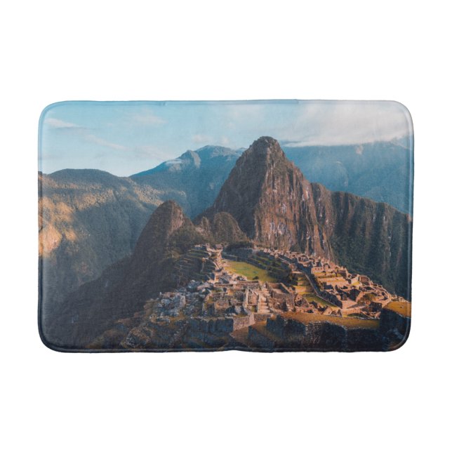 Monuments | Machu Picchu, Peru Bath Mat (Front)