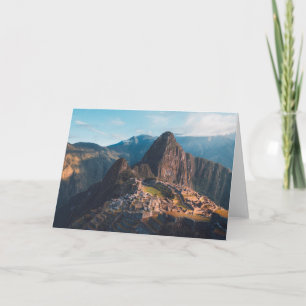Monuments   Machu Picchu, Peru Card