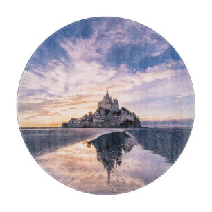 Monuments   Mont Saint-Michel, Normandy France Cutting Board