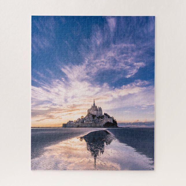 Monuments | Mont Saint-Michel, Normandy France Jigsaw Puzzle (Vertical)