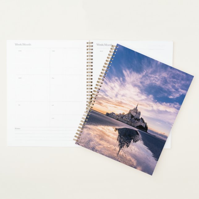 Monuments | Mont Saint-Michel, Normandy France Planner (Display)