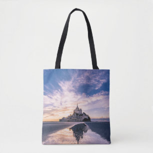 Monuments   Mont Saint-Michel, Normandy France Tote Bag