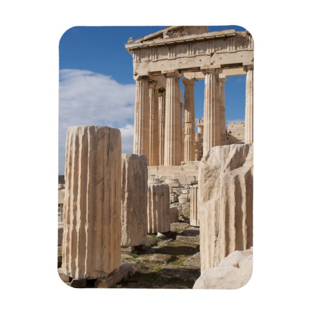 Monuments | Parthenon Acropolis Athens Greece Magnet (Vertical)