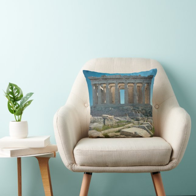 Monuments | Parthenon Athens, Greece Cushion (Chair)
