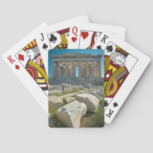 Monuments   Parthenon Athens, Greece Playing Cards